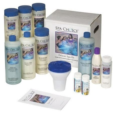 blue wave np deluxe spa kit bromine spa choice walmartca