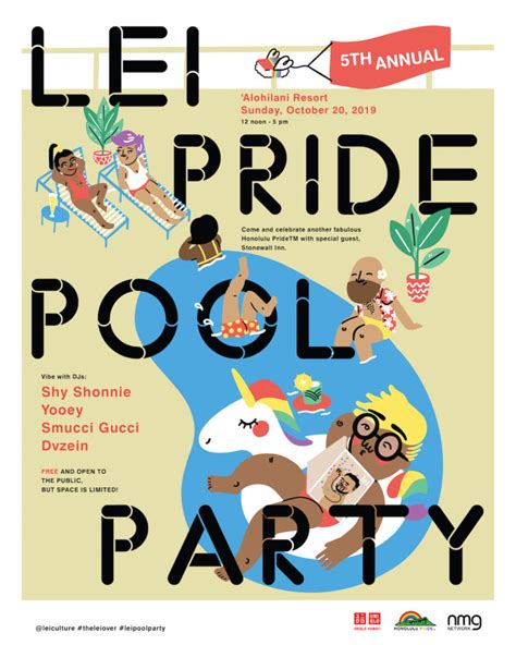 5th Annual Lei Pride Pool Party Nmg Network