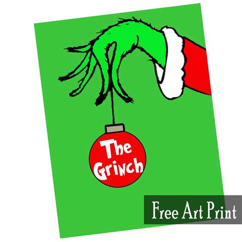 grinch  art printable  christmas printables  mom