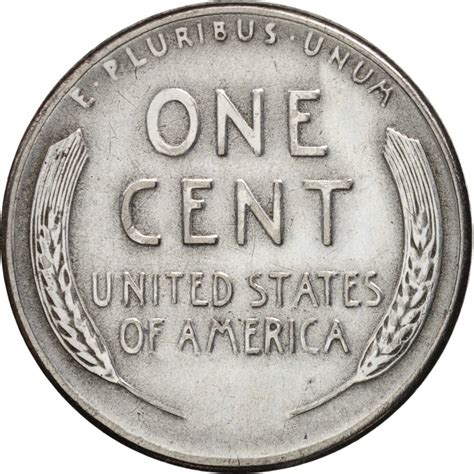 cent  wheat penny steel coin  united states  coin club