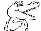 Alligator Crocodile Coloring Pages Cute Outline Baby Face Mouth Template Printable Croc Color Getcolorings Coloringbay Clipartmag Ihmc Getdrawings Popular Sketch sketch template