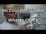 Photos of Troubleshooting A Refrigerator Not Cooling