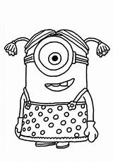 Coloring Pages Minion Despicable Stuart Minions Coloring4free Kids Evil Girls Sheets Valentine Naughty Printable Colouring Momjunction Choose Board Getcolorings Disney sketch template