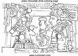 Aztecs Library Coloringhome sketch template