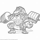 Coloring Pages Color Weightlifting sketch template