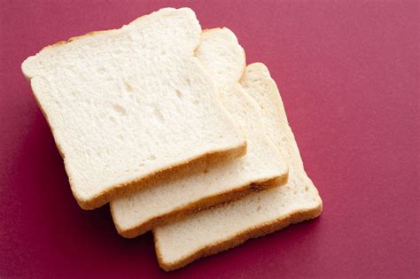 slices  fresh white bread  stockarch  stock