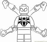 Spider Spiderman Sheets Coloringpages101 Legos Avengers Ironman Batman Superman sketch template