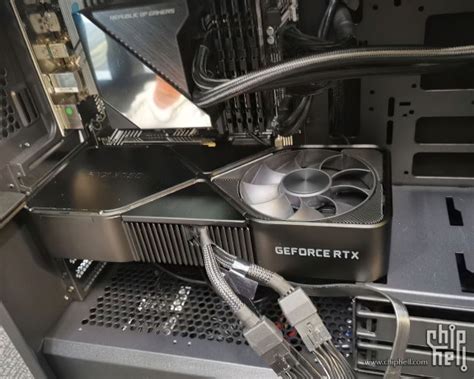 Spotted Nvidia Geforce Rtx 3090 Engineering Sample Inside A Case