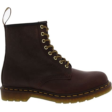dr martens  brown  eye unisex casual boots rogans shoes