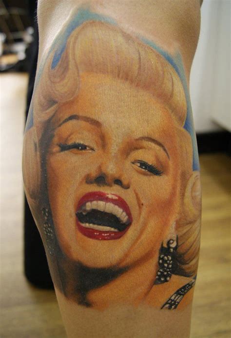 Latest Work Tattoos By Chris Jones Facebook Marilyn Monroe Tattoo
