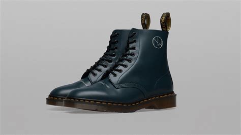 dr martens  undercover  boot navy  launches