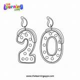 Number Coloring Pages Kids Printable sketch template
