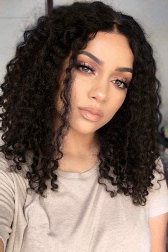 21 hairstyles for curly hair for a cute look front hair