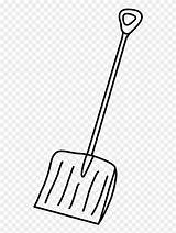 Shovel Clipart Snow Clipground sketch template