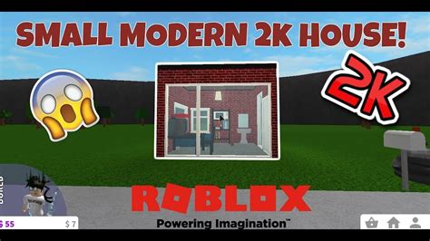 Roblox Bloxburg 3x3 Modern House Youtube