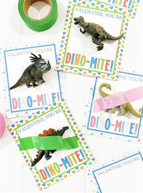 printable dinosaur valentines dinosaur valentines printable