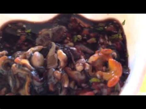 raw black clams youtube