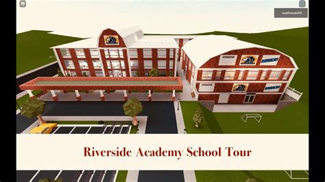 riverside academy school  bloxburg build  youtube