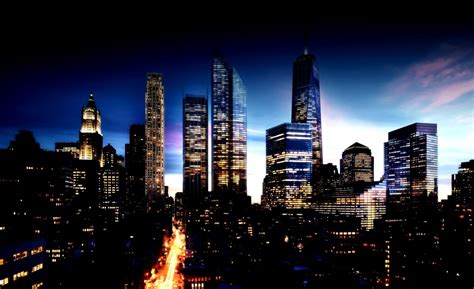 skylines cityscapes night fresh  hd wallpaper high definitions