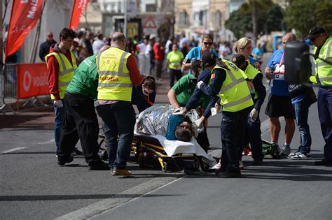 british runner dies close to finish line at malta marathon