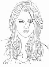 Coloring Pages People Twilight Realistic Celebrity Color Print Kids Adults Kristen Stewart Bella Printable Victorious Justice Colouring Famous Getcolorings Celebrities sketch template