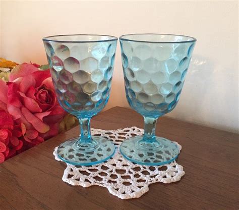 Pin On Retro Water And Wine Glasses