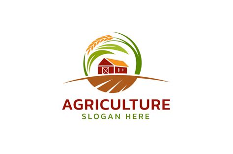 agriculture logo template graphic  abuzaydstd creative fabrica