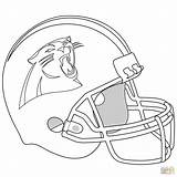 Panthers Coloring Carolina Panther Pages Helmet Logo Drawing Printable Super Football Baby Bowl Drawings Line Clipart Nfl Color Kids Print sketch template