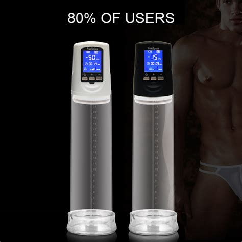 free sex penis vacuum pump with usb rechargeable led automatic penis