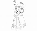 Daisy Princess Coloring Pages Printable sketch template