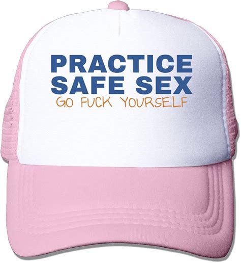 Practice Safe Sex Sport Mens Baseball Caps At Amazon Women’s Clothing Store