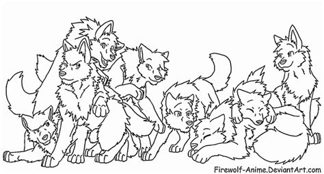detailed wolf pack coloring pages  wonderful world  coloring
