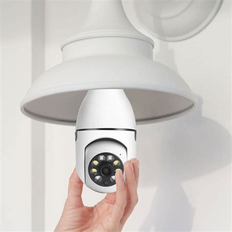 smart wifi indoor outdoor light bulb security camera vernier store