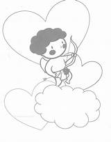 Coloring Cherub Conversation Valentine Cupid Heart Pages Printable Printables Print Sheet Line Getdrawings Drawing Clipart Valentines Pdf Right Kids Click sketch template
