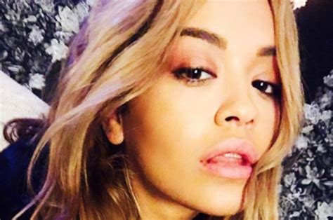 rita ora body on me singer flaunts cleavage in skimpy lingerie for