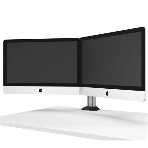 dual monitor desk mount  apple     base  profile