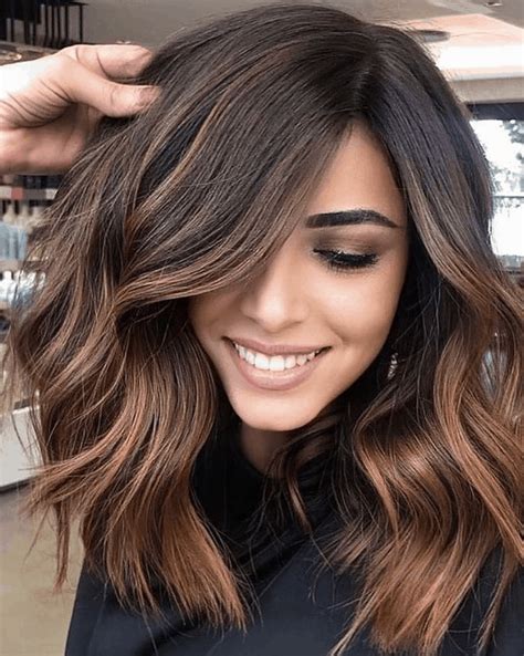 chic brown balayage hair color ideas youll  immediately