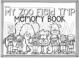 Trip Field Zoo Coloring Bus Template sketch template