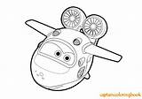 Super Wings Mira Coloring Pages Template sketch template
