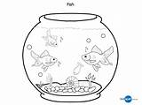 Betta Coloring Fish Getcolorings Tank sketch template