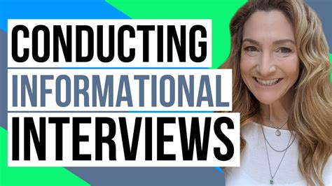 conduct  informational interview youtube