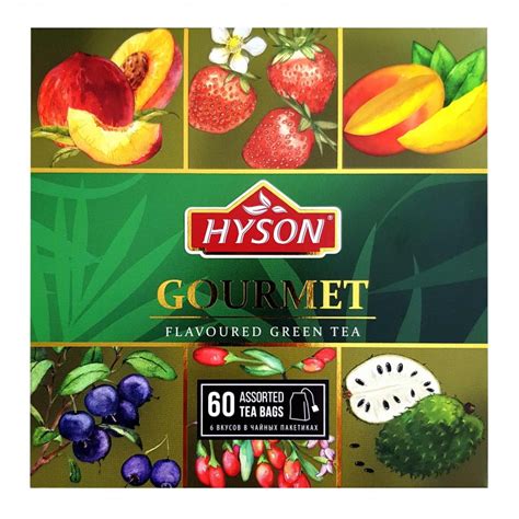 art nr  gourmet fruit collection gruenergreen tee hyson tee