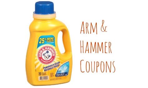 printable arm  hammer coupons  laundry detergent southern