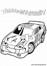 Car Book Coloring Getdrawings Drawing Race sketch template