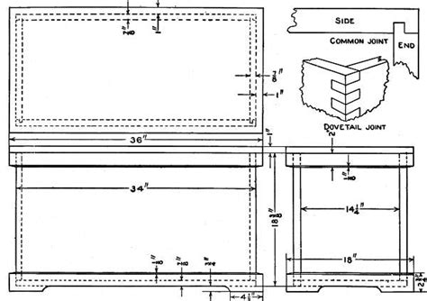 wood cedar chest plans   build  easy diy