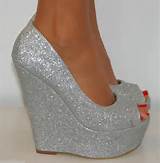 Silver Sandal High Heels