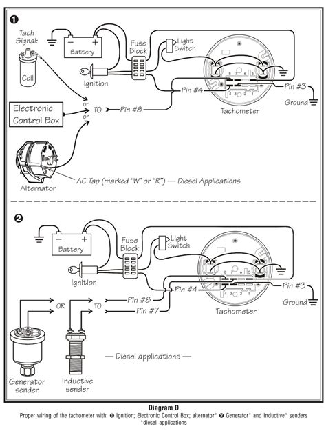 proper wiring   tachometer siemens vdo installation  operation instructions manual