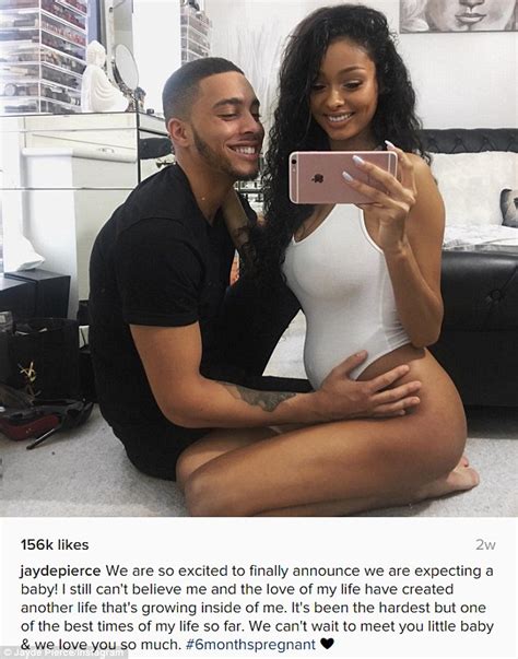 justin bieber s ex jayde pierce reveals she is six months pregnant daily mail online