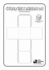 Coloring Solids sketch template