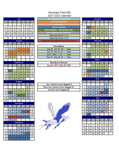 randolph field independent school district calendar